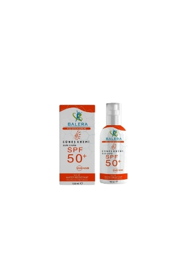 BALERA Güneş Koruyucu Krem & Spf 50 Yüz Nemlendirici Krem 100ml