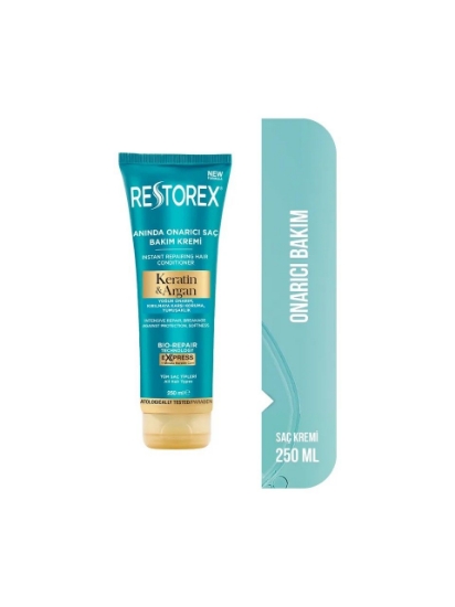 Restorex Keratin & Argan Anında Onarıcı Saç Bakım Kremi 250 ml