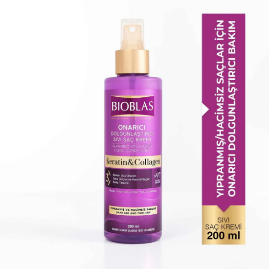 Bioblas Kolajen & Keratin Sıvı Saç Kremi 200 ml