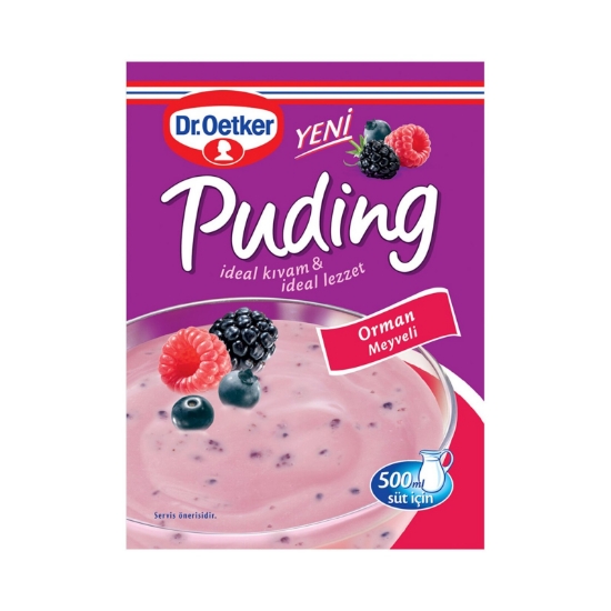 Dr. Oetker Puding Orman Meyveli Aromalı 81 gr