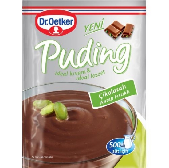 Dr. Oetker Çikolatalı Antep Fıstıklı Puding 100 Gr