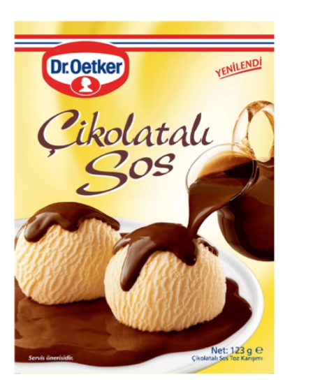 Dr.Oetker Çikolotalı Sos 123 gr