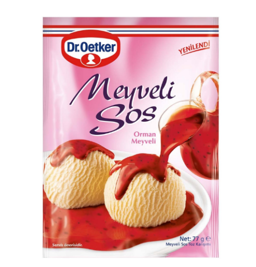 Dr. Oetker Orman Meyveli Sos 77 G