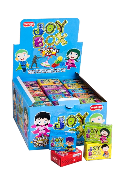 Mertsan Joy Box Oyuncaklı Sakız  60lı