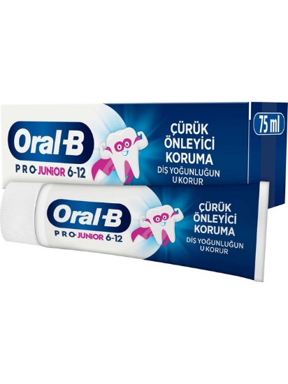 Oral-B PRO-JUNİOR 6-12 YAŞ Diş Macunu 75 ml