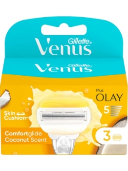 Gillette Venus ComfortGlide Olay Tıraş Makinesi 3'lü Yedek Başlık