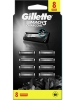 Gillette MACH 3 CHARCHOAL Tıraş Bıçağı 8Lİ Yedek Bıçak Birlikte