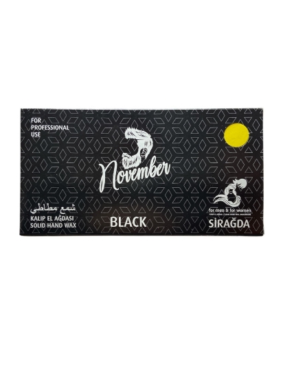 November Sir Kalıp Ağda  Black 400 gr