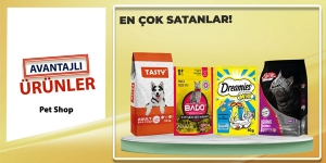 Pet Shop Ürünleri kampanya resmi