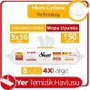 Sleepy Easy Clean Arap Sabunu Katkılı Mopa Uyumlu Yer Temizlik Havlusu 50 Yaprak