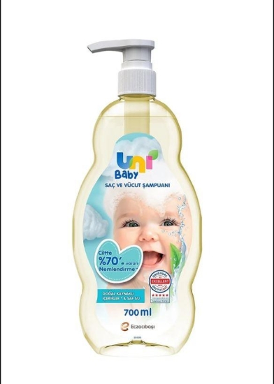 Uni Baby Boyasız Şampuan 700 ml