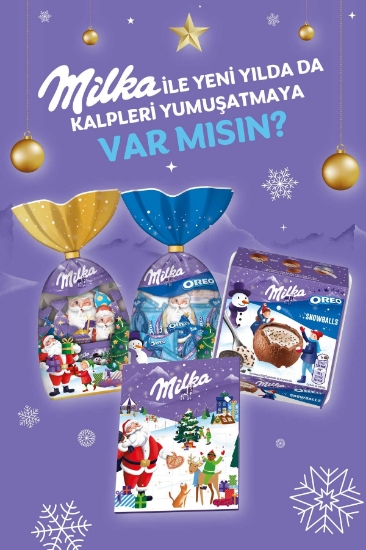 Milka Yeni Yıl Çikolata Paketi