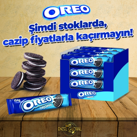 Oreo Vanilyalı Bisküvi 154 Gr 16 Adet