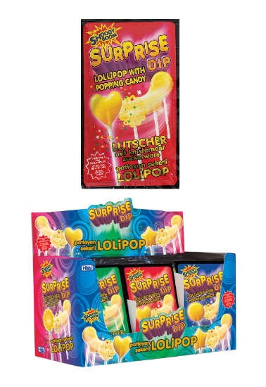 Hleks Sürpriz Patlayan Lolipop 12gr 36lı