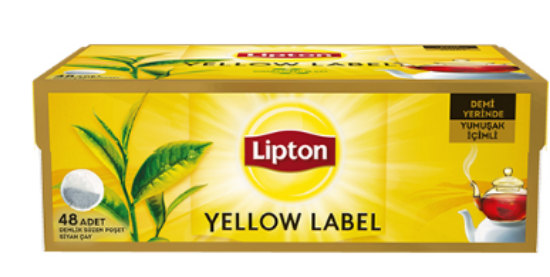 Lipton Yellow Label 48 li Demlik Poşet Çay