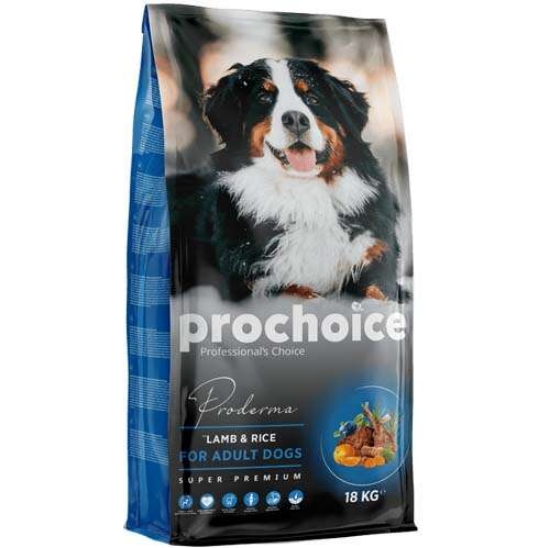 PROCHOİCE KUZULU VE PRİNÇLİ YETİŞKİN KÖPEK MAMASI 18 KG