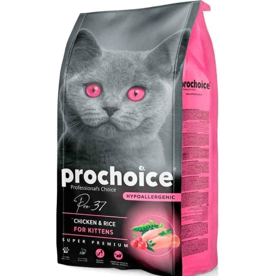 PROCHOİCE YAVRU TAVUKLU VE PİRİNÇLİ KEDİ MAMASI 2  KG