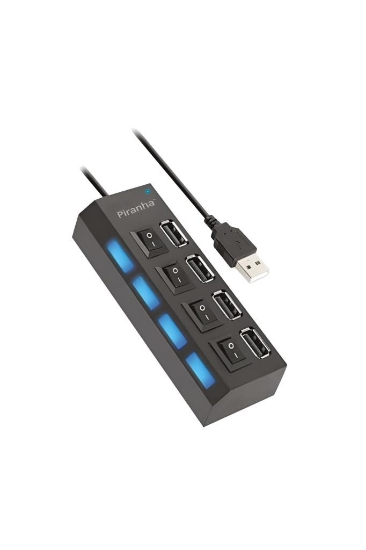 Piranha Usb Çoklayıcı, Usb 2.0 Smart Hub