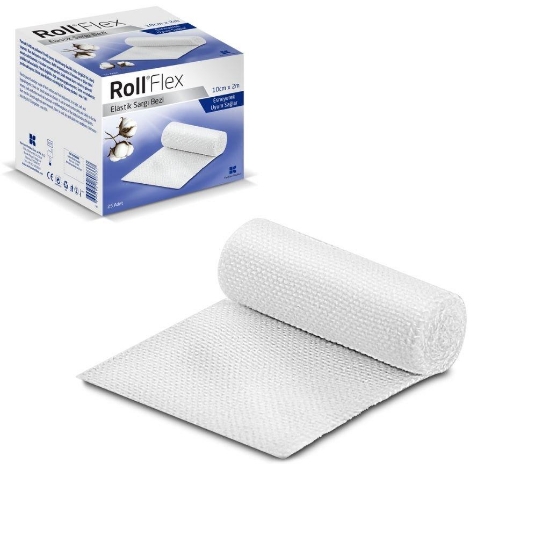 Roll Flex 10 Cm 2 M Elastik Sargı Bezi