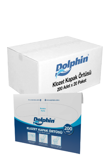 Dolphin Klozet Kapak Örtüsü 200 Adet