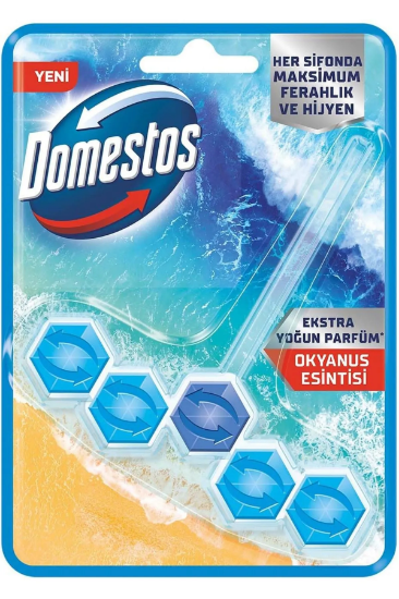 Domestos Okyanus Ferahlığı 5'li Güç Wc Blok 50G