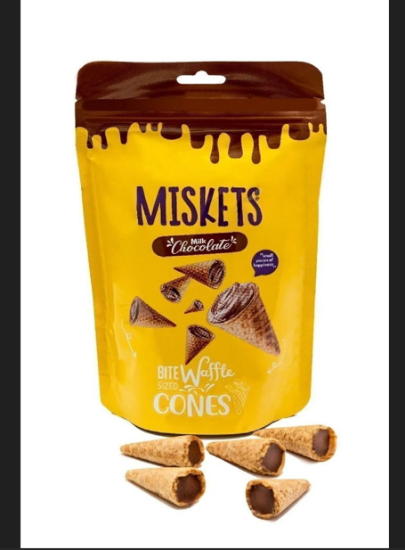 Miskets Sütlü Mini Kornet 120 gr