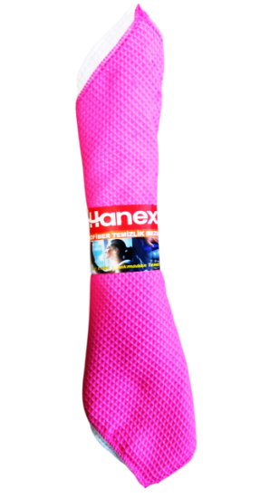 Hanex 30x30 Mikrofiber Bürme Cam Bezi 4'lü