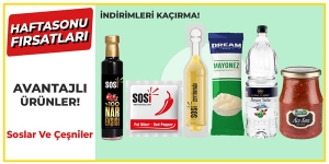 Yılın İlk Haftasonu Fırsatları! -Soslar Ve Çeşniler kampanya resmi