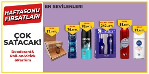 Yılın İlk Haftasonu Fırsatları! -Deodorant&Roll-on &Stick&Parfüm kampanya resmi