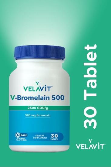 Velavit V-Bromelain 500 2500 GDU/g 30 Tablet