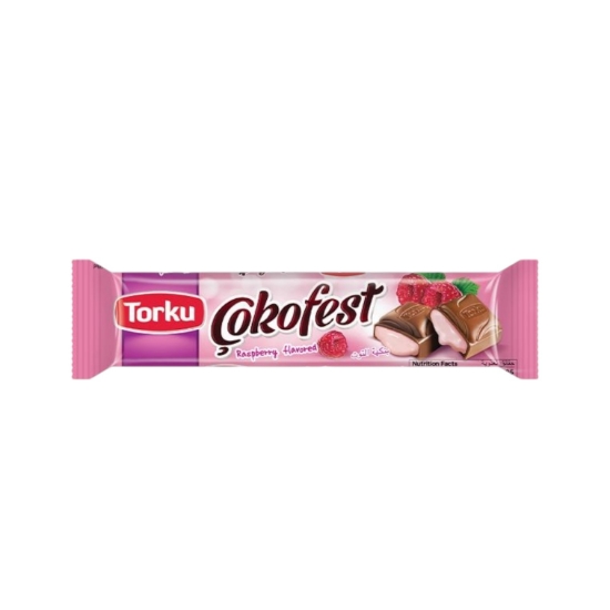 Torku Çokofest Baton Franbuazlı Çikolata 30 gr 24'lü Paket