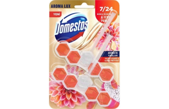 Domestos Tuvalet Bloğu Aroma Lux Yıldız Çiçeği & Ejder Meyvesi 100 gr