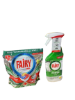 Fairy Platinum Plus 22 Yıkama Bulaşık Makinesi Kapsülü + Fairy Power Sprey 3ü 1 Arada Bulaşık ve Mutfak 500 ml