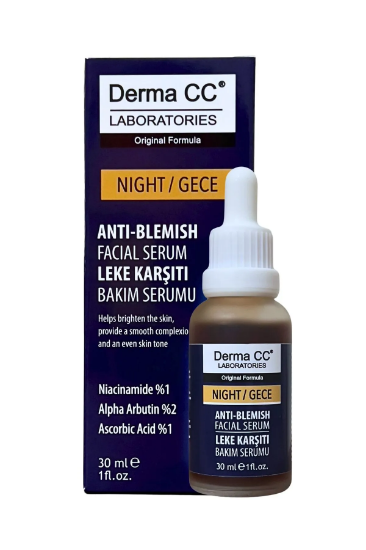 Derma Cc Laboratorıes Antı Blemısh Serum - Leke Karşıtı Gece Serumu 30 Ml