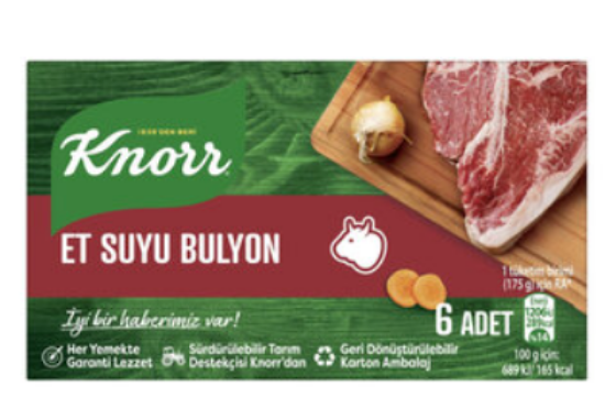 Knorr Et Suyu Bulyon 6'lı Paket