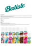 BATISTE KURU ŞAMPUAN ORIGINAL 200 ML  X 2 ADET