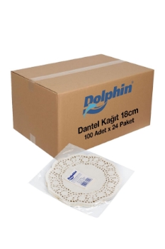 Dolphin Dantel Kağıt 18cm 100 Adet