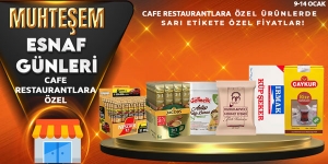 Muhteşem Esnaf Günleri - Cafe/Restaurant Ürünleri kampanya resmi