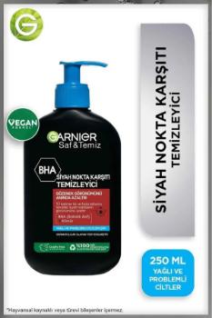 Garnier Saf & Temiz Siyah Nokta Karşıtı Temizleyici 250 ml