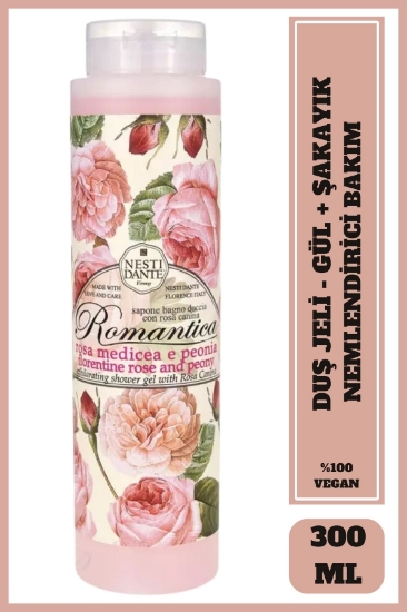 Nesti Dante Romantica Florentine Rose Peony Duş Jeli 300ml | Neml