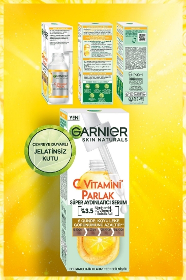 Garnier C Vitamini Parlak Süper Aydınlatıcı Serum 30ml