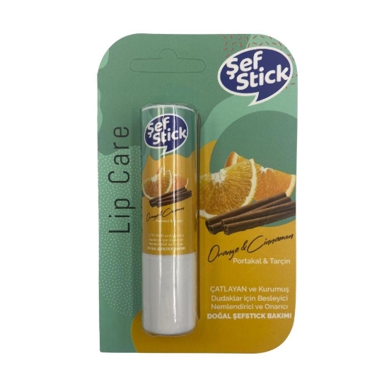 Şef Stick Portakal & Tarçın Dudak Koruyucu 5,5 ml