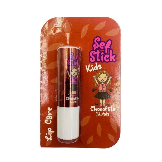 Şef Stick Kids Çikolata Dudak Koruyucu 5,5 ml