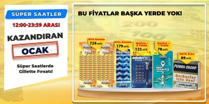 Süper Saatlerde Gillette Fırsatı! kampanya resmi