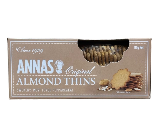 Annas Almond Thins Original Bademli Kurabiye 150 gr