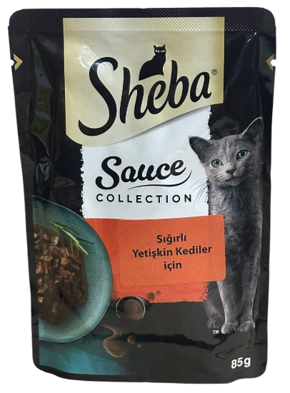 Sheba Pouch Sığırlı Yaş Mama 85 Gr