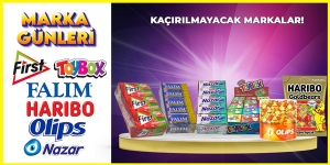 Marka Günleri -First-Falım-Haribo-Vivident-Toybox-Nazar-Ekşi Yüz-Olips-Bebeto kampanya resmi