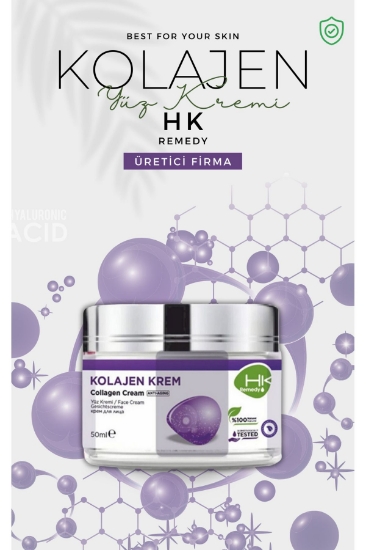 Hk Remedy Kolajen Anti Aging Yüz Kremi Anti Aging 50 ml