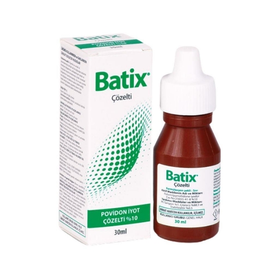 Batix %10 Povidon İyot Çözelti 30 ml