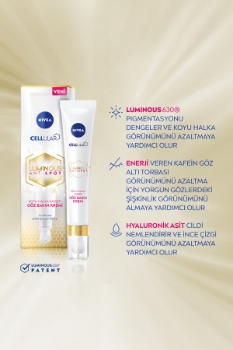 Nivea Cellular Luminous Anti Spot Koyu Halka Karşıtı Göz Bakım Kr